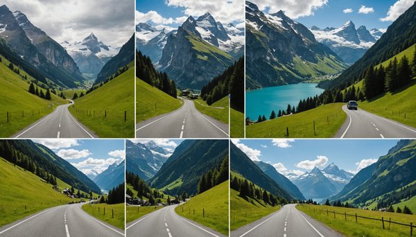 Un itinéraire parfait pour un road trip en suisse d'une semaine